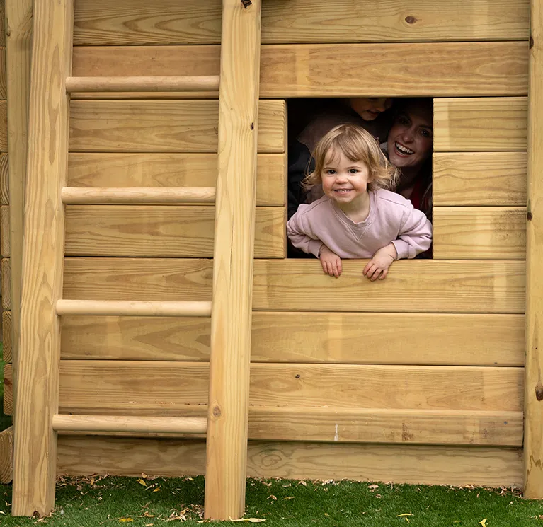 Garden climbing frames image